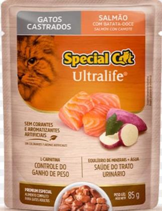 Imagem de Saches adulto salmão gato cast. special cat 85g