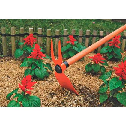 Imagem de Sacho 2 Pontas Tramontina de Aço 60cm Cabo de Madeira