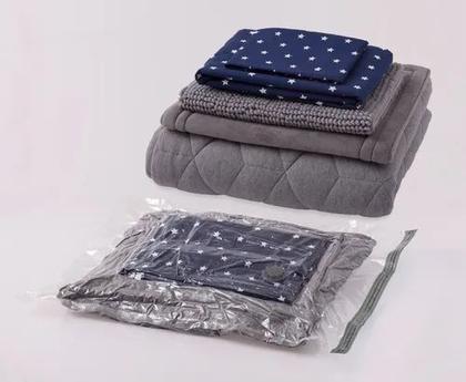 Saco a Vácuo GG Compact Bag Organizador 70x100 1 Unidade - Paramount Imagem de Saco a Vácuo GG Compact Bag Organizador 70x100 1 Unidade