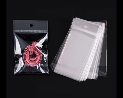 Imagem de Saco Adesivado Plástico Transp. Com Solapa 20x30 C/ 500un.