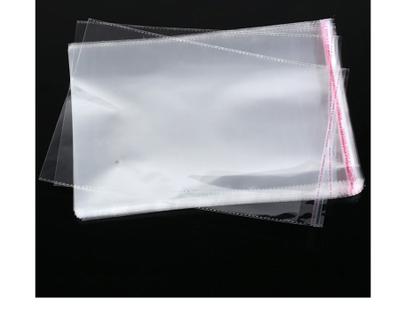 Imagem de Saco Adesivado Saquinho Plástico Transparente 28x15 100 Uni