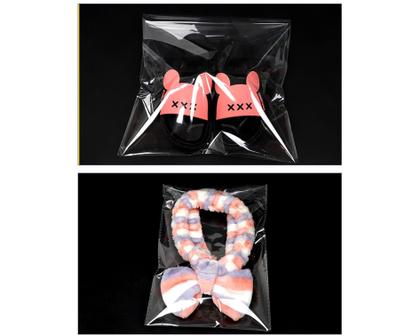 Imagem de Saco Adesivado Saquinho Plástico Transparente 28x15 100 Uni