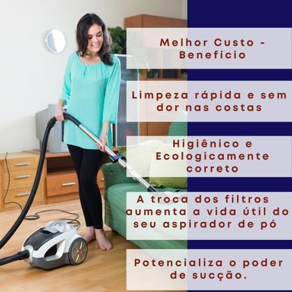 Imagem de Saco de Aspirador Electrolux SONIC limpeza, com 3 UNIDADES