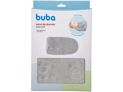 Imagem de Saco de Dormir Baby Super Soft Cinza - Buba