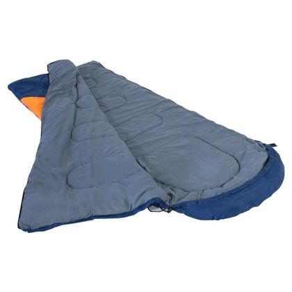 Imagem de Saco de Dormir Freedom 2,10x75cm - Azul e Laranja - Nautika