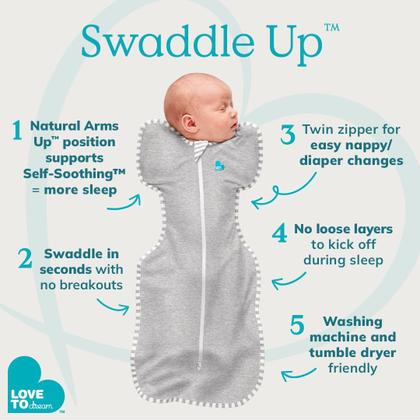 Imagem de Saco de Dormir Love to Dream Swaddle UP Newborn (5,0-8,6 kg) - Estampa Rainbow
