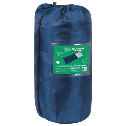 Imagem de Saco de Dormir Solteiro Camping com Extensor 220x75cm Mor