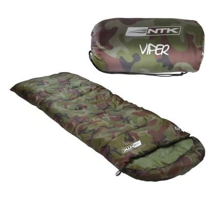 Imagem de SACO DE DORMIR VIPER C/ CAPUZ 5º A 12º + SACOLA CAMUFLADO - NTK