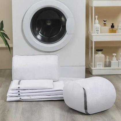 Imagem de Saco De Lavagem De Malha Durável Com Zíper Para Tênis, Sapatos De Corrida, Meias E Sutiãs  Saco De