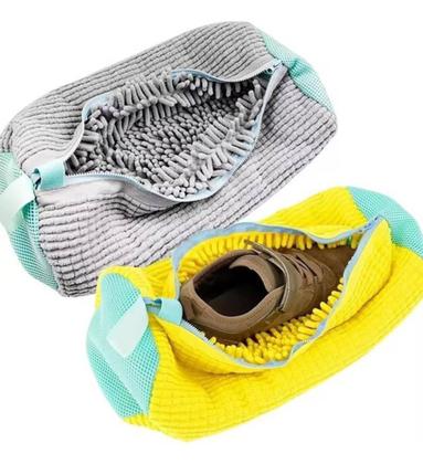 Imagem de Saco De Lavagem Para Sapatos E Tênis Máquina De Lavar cor:colorido