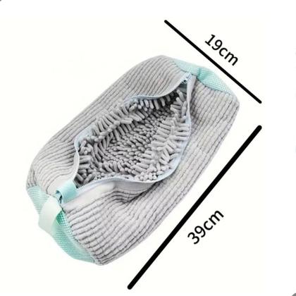 Imagem de Saco De Lavagem Para Sapatos E Tênis Máquina De Lavar