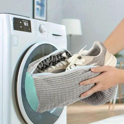 Imagem de Saco De Lavagem Para Sapatos E Tênis Máquina De Lavar - generics