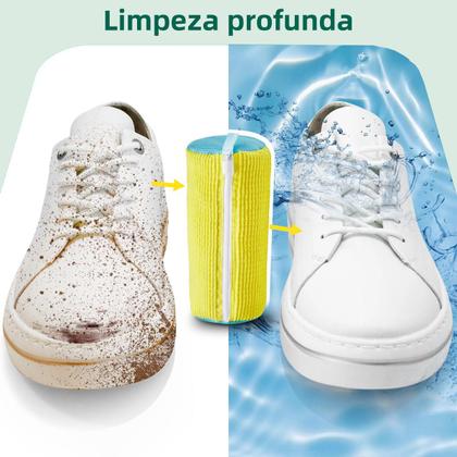Imagem de Saco De Lavagem Tenis Sapatos Para Máquina De Lavar COR:CINZA