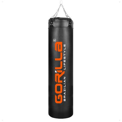 Imagem de Saco de Pancada 160cm Profissional Boxe Muay Thai, 2 Pares de Luvas Bate saco Adulto Gorilla