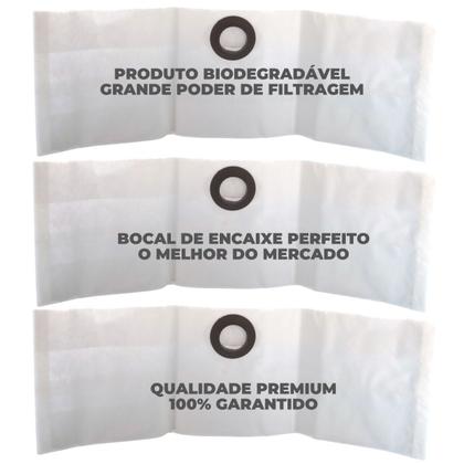 Imagem de Saco Descartável Aspirador Electrolux Hidrovac A10 c/03 un Refil com Bocal de encaixe 65mm