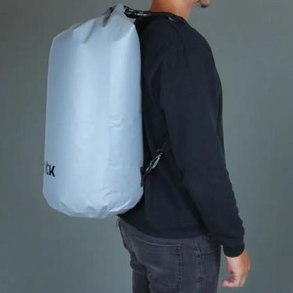 Imagem de Saco Estanque Duffle 2.0 Impermeável Para Viagens 40L Cinza