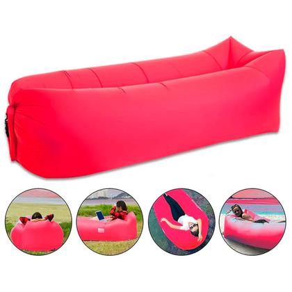 Imagem de Saco Inflável Portátil Ideal para Relaxar no Lazer