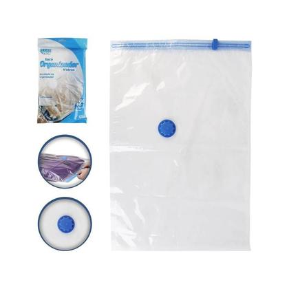Imagem de Saco Organizador a Vácuo Transparente GG 80cm x 120cm