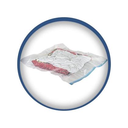 Imagem de Saco Organizador a Vácuo Transparente GG 80cm x 120cm