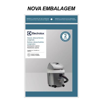 Saco Original Aspirador Electrolux Hidrovac CSEHV Kit 3 Und Imagem de Saco Original Aspirador Electrolux Hidrovac CSEHV Kit 3 Und