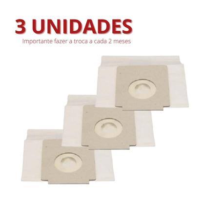 Saco para Aspirador de Pó Descartável Electrolux Neo / Listo / Pet Lover - ASSESSORLAR Aspirador Saco Saco Aspirador Aspiradores Imagem de Saco para Aspirador de Pó Descartável Electrolux Neo / Listo / Pet Lover