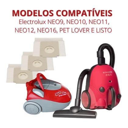 Saco para Aspirador de Pó Descartável Electrolux Neo / Listo / Pet Lover - ASSESSORLAR Aspirador Saco Saco Aspirador Aspiradores Imagem de Saco para Aspirador de Pó Descartável Electrolux Neo / Listo / Pet Lover