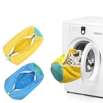 Imagem de Saco para Lavar Roupas Delicadas Esportivas Íntimas tenis