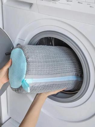 Imagem de Saco para Lavar Roupas Delicadas Esportivas Íntimas tenis