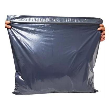 Imagem de Saco Plástico Segurança Correio Ecommerce Lacre 50x40 250un Cor:Preto