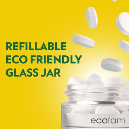 Imagem de Saco Recarga 350 Comprimidos Pasta de Dente EcoFam - Sabor Canela