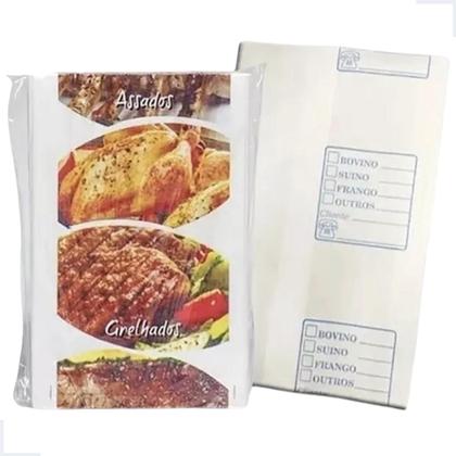 Imagem de Saco termico frango asssado embalagem 50 un carnes grelhados