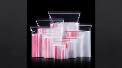 Imagem de Saco Transparente Plástico Fecho Zip Hermético 30x40cm Com 100 Unidades