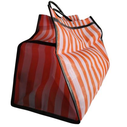 Imagem de Sacola de compras dobrável bolsa feira reforçada portátil