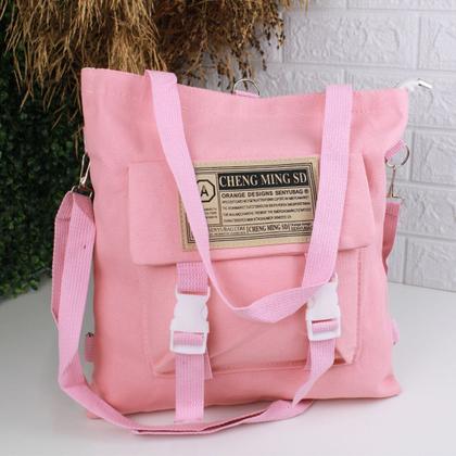 Imagem de Sacola Eco Bag de Zíper com Alça Transversal Bolso Interno