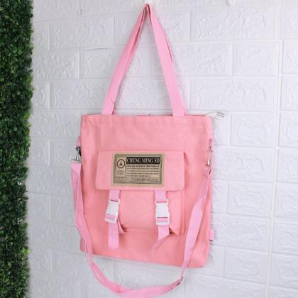 Imagem de Sacola Eco Bag de Zíper com Alça Transversal Bolso Interno