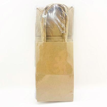 Imagem de Sacola Kraft Natural - Ref6659 - 9,5x7,5x15cm - WMA - Rizzo