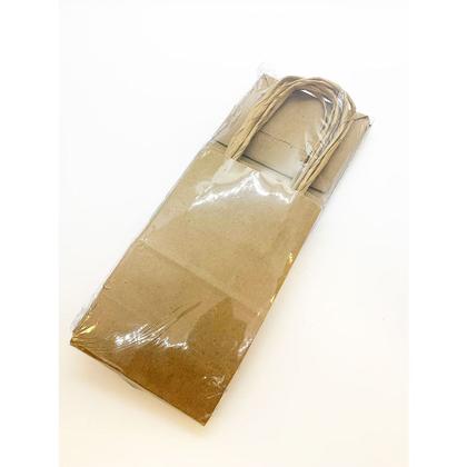 Imagem de Sacola Kraft Natural - Ref6659 - 9,5x7,5x15cm - WMA - Rizzo