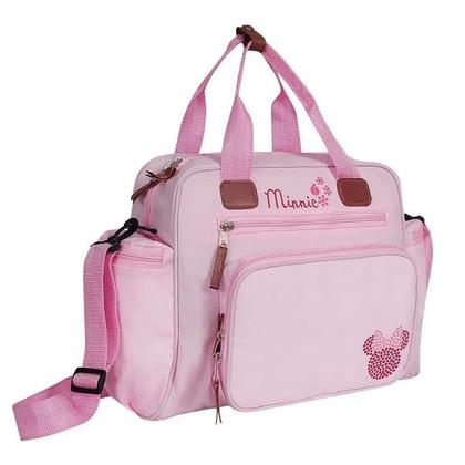 Imagem de Sacola Maternidade Premium Minnie Rosa com Trocador Babygo