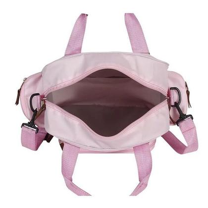 Imagem de Sacola Maternidade Premium Minnie Rosa com Trocador Babygo