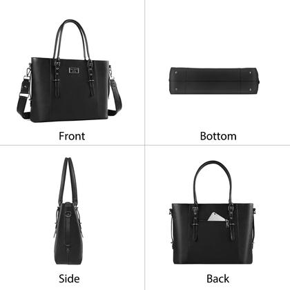 Imagem de Sacola para laptop MOSISO PU Leather 13-13,3 polegadas para mulheres