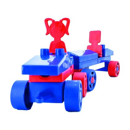 Imagem de Sacolão Forme E Transforme Com 500 Peças De Encaixe