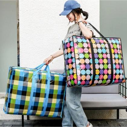 Imagem de Sacolão Gigante Para Viagens Compras E Mudança Resistente