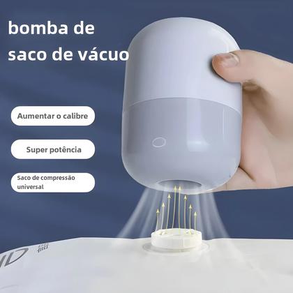 Imagem de Sacos de Armazenamento à Vácuo para Roupas e Travesseiros - Compressão para Viagem e Organização de Armário