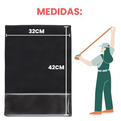 Imagem de Sacos Para Sapatos e Roupas de Tnt Com Visor 48un