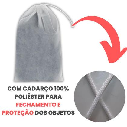 Imagem de Sacos Para Sapatos e Roupas de Tnt Sem Visor 12un