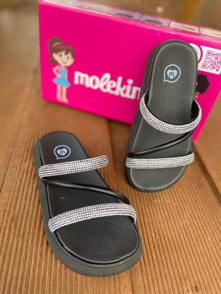 Imagem de Sadália Infantil Papete Molekinha Slide com Strass