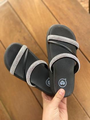 Imagem de Sadália Infantil Papete Molekinha Slide com Strass