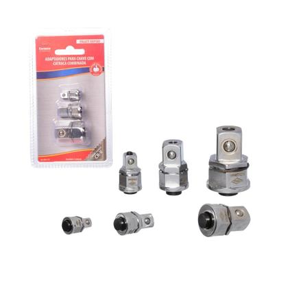 Imagem de Saga Corneta Kit 3 Adaptador Catraca Chave Combinada 3356403