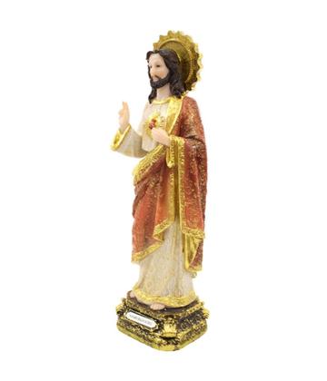 Imagem de Sagrado Coração De Jesus 30cm - Enfeite Resina - Infinity presentes