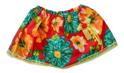 Imagem de Saia Arraial Festa Junina Feminino Fantasia Roupa Caipira